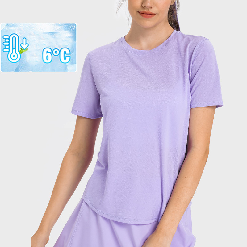 Water-cooled Cooling Horse Riding Tops Quickly Dry Women Equestrian T shirts